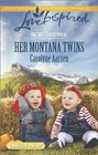 Her Montana Twins (Big Sky Centennial, Bk 3) (Love Inspired, No 871) (Larger Print)