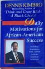 Daily Motivations for AfricanAmerican Success