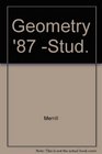 Geometry 1987