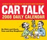 Car Talk 2008 Daily Calendar