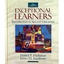 Exceptional Learners Introduction to Special Education