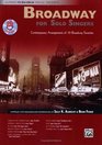 Broadway For Solo Singers Book  CD
