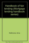 Handbook of fair lending