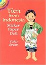 Tien from Indonesia Sticker Paper Doll