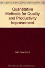 Quantitative Methods for Quality and Productivity Improvement