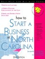 How to Start a Business in North Carolina With Forms