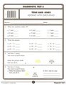 Diagnostic Test 6 (Tens and Ones: Adding with Grouping)