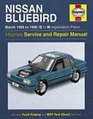 Nissan T12 and T72 Bluebird  March 8690 Service and Repair Manual