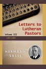 Sasse's Letters to Pastors