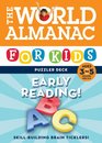 The World Almanac for Kids Puzzler Deck Early Reading Ages 3 to 5 Grades PreK1