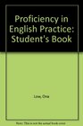 Proficiency in English Practice Student's Book