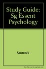 Psychology Essentials Student Study Guide