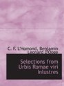 Selections from Urbis Romae viri Inlustres