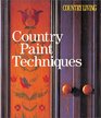 Country Paint Techniques