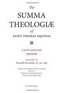 The Summa Theologiae of Saint Thomas Aquinas LatinEnglish Edition Secunda Secundae Q 141189