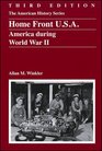 Home Front USA America During World War II