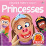 Sticker Funny Faces Princesses