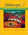 Sabas que Beginning Spanish