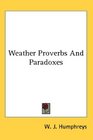 Weather Proverbs And Paradoxes