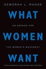 What Women Want An Agenda for the Women's Movement