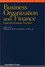 Klein and Coffee's Business Organization and Finance Legal and Economic Principles