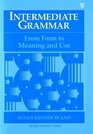 Intermediate Grammar From Form to Meaning and Use