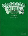 English Time 3 Picture  Word Card Book
