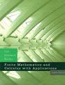 Finite Mathematics and Calculus with Applications Plus Mymathlab Student Starter Kit
