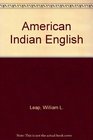 American Indian English