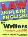 Law In Plain English for Writers