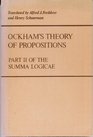 Ockham's Theory of Propositions Part II of the Summa Logicae