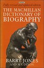 The Macmillan Dictionary of Biography
