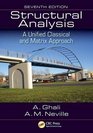 Structural Analysis A Unified Classical and Matrix Approach Seventh Edition