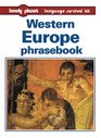 Lonely Planet Western Europe Phrasebook (Lonely Planet Europe Phrasebook)