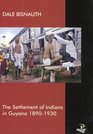 Settlement of Indians in Guyana 18901930