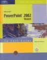 Course Guide Microsoft PowerPoint 2002Illustrated ADVANCED