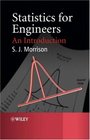 Statistics for Engineers An Introduction