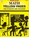 Math Yellow Pages For Students and Teachers  890