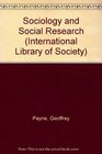 Sociology and Social Research