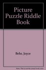 Picturepuzzle riddle book