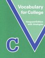 Vocabulary for College Students