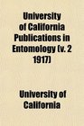 University of California Publications in Entomology