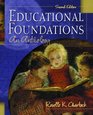 Educational Foundations An Anthology Second Edition