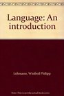 Language An introduction