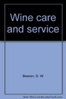 Wine Care and Service