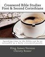 Crossword Bible Studies  First  Second Corinthians King James Version