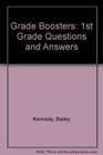 Grade Boosters Questions and Answers  First Grade  Boosting Your Way to Success in School