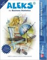 ALEKS for Business Statistics User's Guide and  Access Code