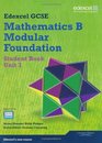 GCSE Mathematics Edexcel 2010 Spec B Foundation Unit 3 Student Book