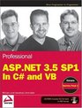 Professional ASPNET 35 SP1 Edition In C and VB